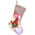 thumbnail image 6 of 3D Plush LED Lamp Christmas Socks Gift Stocking With Light Home Decor Men Kids Gifts, 6 of 21