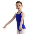 thumbnail image 2 of TiaoBug Kids Girls Floral Lace Ballet Dance Leotard Gymnastics Bodysuit Sleeveless Unitard 5-14, 2 of 7