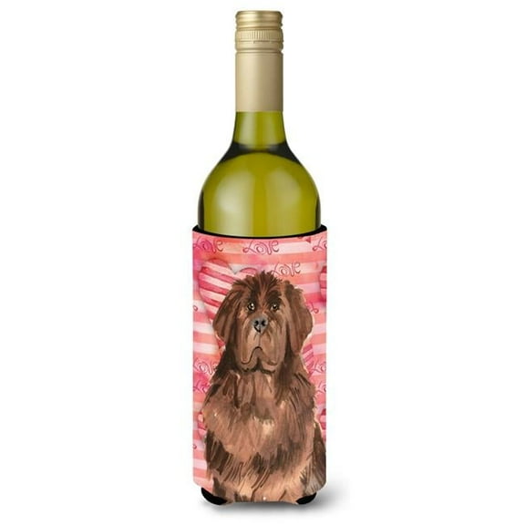 Love a Newfoundland Wine Bottle Beverge Insulator Hugger