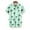 003 Green, variant on Hvot&aat Men's Hawaiian Beach Shirt Tropical Short Sleeve Cardigan Fashion Casual Collar Printed Short Sleeve Button Shirt