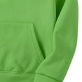 thumbnail image 7 of Resicozy Mens Hoodies Pullover Long Sleeve Casual Fashion Sweatshirts Winter Solid Color Hooded Tops with Pocket Green S, 7 of 7