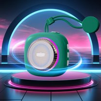 cvlncycling Clearance Bluetooth Speaker Waterproof,Computer Speakers for Laptop,Bluetooth 5.3 Wireless Audio Mini Retro Camera Design,for Family Gatherings and Outdoor