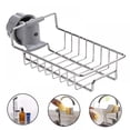 thumbnail image 2 of Sponge Holder for Kitchen Sink,Sponge Holder Over Faucet Kitchen Sink Caddy Organizer, Faucet Drainage Shelf, Stainless Steel Detachable Hanging Faucet Drain Rack for Kitchen Bathroom, 2 of 5