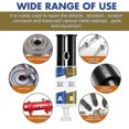 thumbnail image 2 of Ab Caster Glue Boxed Upgrade Version Metal Steel Aluminum Repair Agent Fuel Tank Water Tank Plug, 2 of 5