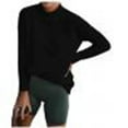 thumbnail image 1 of Qmyliery Women Winter Ribbed Sweater, Adults Casual Solid Color Long Sleeve Round Neck Knitwear Gift, 1 of 2