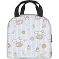 thumbnail image 3 of Cinnamoroll Lunch box Insulated Soft Cartoon Cinnamorolls Lunchbag Reusable Leak-Proof Mini Cooler Thermal Meal Tote for Adult, 3 of 4