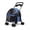 Navy Blue, variant on Tereitr Pet Stroller for Small Dogs & Cats, 4 Wheel Outdoor Travel Folding Dog Stroller with Cup Holder, Visible Mesh Windows, Rear Wheel Brakes, Pets Up to 33 lbs, Pink