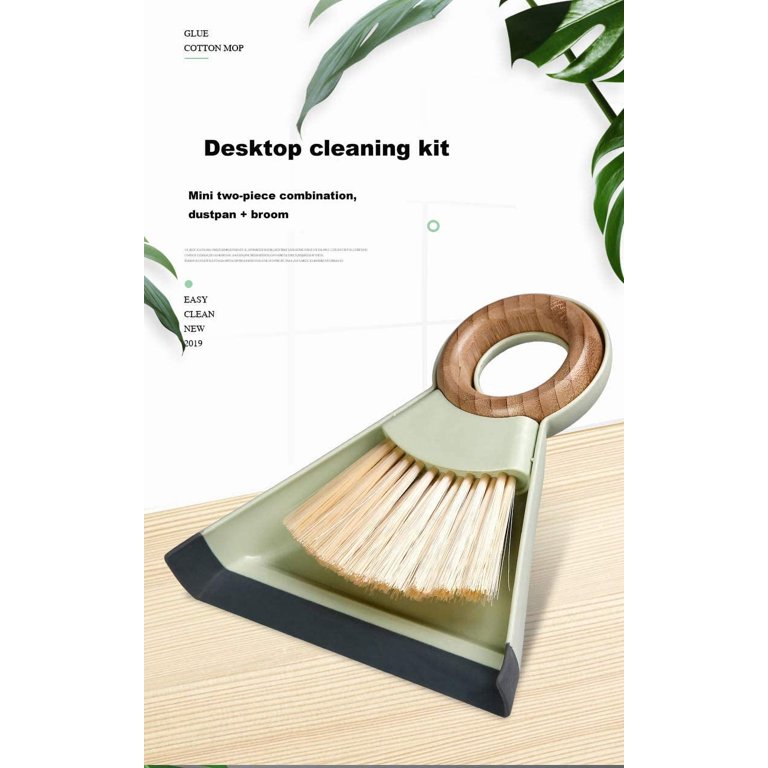 Desktop Mini Broom Set With Dustpan Keyboard Cleaning Brush Professional  Cleaning Tools Broom Accessories