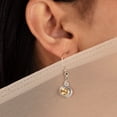 thumbnail image 4 of Citrine Dangle Earring Gemstone Handmade 925 Solid Sterling Silver Jewelry |Bridesmaid Gift BY AUDRIELLE, 4 of 6