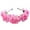Hot Pink, variant on Wovilon Artificial Flowers For Decoration Outdoor Valentine'S Day Floral Flower Festival Wedding Garland Hair Head Band