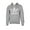Grey, variant on Men's Trefoil Logo Graphic Pouch Pocket Pullover Hoodie Black L