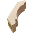 thumbnail image 6 of Ekena Millwork 3"W x 10"D x 10"H Olympic Rough Cedar Woodgrain TimberThane Knee Brace, Primed, 6 of 6