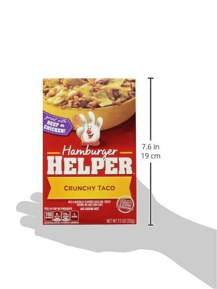 Betty Crocker CRUNCHY TACO Hamburger Helper 7.5oz (2 Pack)