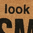 thumbnail image 3 of Park Designs Smile At The Camera Tan Doormat 18" x 30", 3 of 6