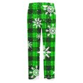 thumbnail image 6 of Mens 2 Piece Christmas Set Graphic Button Down Shirt and Pants Holiday Vocation Travel Outfits Sets, L, 6 of 6