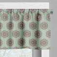 thumbnail image 5 of Ambesonne Abstract Valance & Curtain, Hexagon Effects, 55"x45", Multicolor, 5 of 6