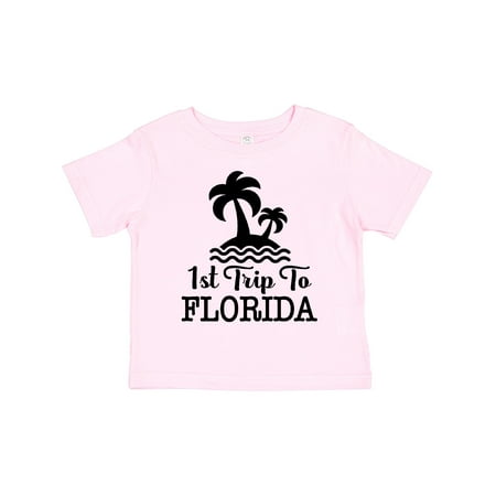 

Inktastic First Trip to Florida Vacation Gift Toddler Boy or Toddler Girl T-Shirt