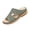 Army Green, variant on Floral Platform Mules, Casual Leather Shoes, Summer Shoes, Open Toe Wedge Sandals, Wedge Sandals for Women Dressy: Summer Slip On woman - Slide Comfortable Walking Platform Sandals, Green 6
