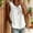 8# White, variant on Women's Lace Peter Pan Collar Sleeveless Tank Top Casual Loose Button Down Blouse for Summer Sky Blue S