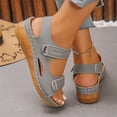 thumbnail image 5 of YOUYEDIAN Orthopedic Sandals for Women Summer Walking Open Toe Arch Support Shoes Casual Comfortable Non Slip Slip on Slippers, 5 of 5