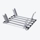 thumbnail image 2 of Mesa Plegable Multifunción de Aluminio para 4 Personas 40X29X13cm - Altura Regulable Plata Kuyhfg Sin marca, 2 of 3