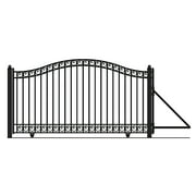 ALEKO Garden Yard Dublin Style Ornamental Steel Single Sliding 14' Driveway Gate