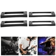 thumbnail image 6 of 4pcs Plastic Pickup ArC shaped Frame Mounting Ring for Mini Style Electric Guitars Accessory, 6 of 8