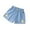Model C Blue, variant on MXIEZI Toddler Girls Denim Shorts Teen Casual Jean Shorts Kids Summer Cotton Comfort Pants Elastic Shortie Shorts for 3-13 Years old