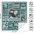 thumbnail image 6 of Football City Sherpa Throw Blanket,Ultra Soft Flannel Blankets,Double Layer Fabric Warm Blankets for Football Fans Gifts,60" X 50", 6 of 6