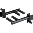 thumbnail image 1 of Y4All Capacidad de 350 libras – Barras de inmersión para 2 x 2 con jaula de alimentación de agujero de 1 pulgada, accorios de rack para sentadillas, asas de agarre trechas y ahas para, 1 of 5