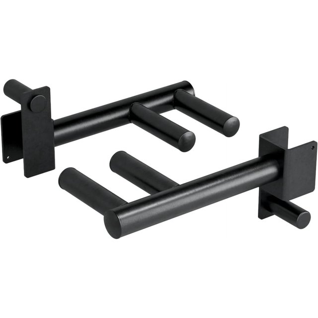 Y4All Capacidad de 350 libras – Barras de inmersión para 2 x 2 con jaula de alimentación de agujero de 1 pulgada, accorios de rack para sentadillas, asas de agarre trechas y ahas para