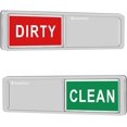 thumbnail image 1 of KitchenTour Clean Dirty Magnet for Dishwasher Upgrade Super Strong Magnet - Easy to Read Non-Scratch Magnetic Silver Indicator Sign with Clear, Bold & Colored Text 1.Silver, 1 of 6
