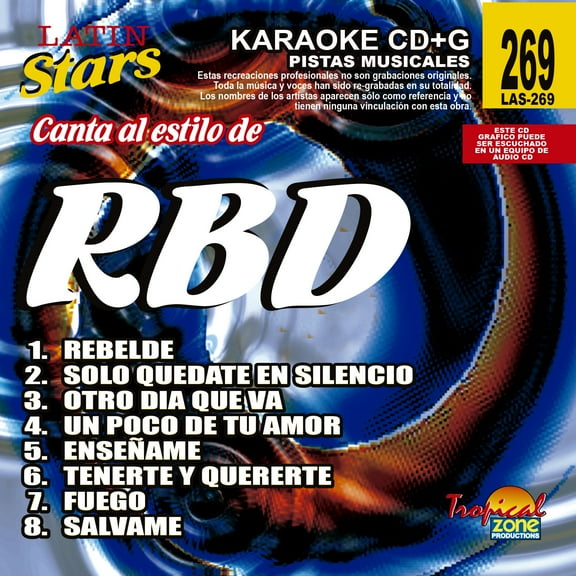 Karaoke Latin Stars 269 RBD