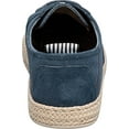 thumbnail image 4 of Men's Stacy Adams Nicolo Plain Toe Sneaker Dark Blue Textured Suede/Jute 11.5 M, 4 of 5