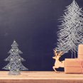 thumbnail image 3 of Led White and Silver Paper Christmas Tree Small 15.75", 3 of 3