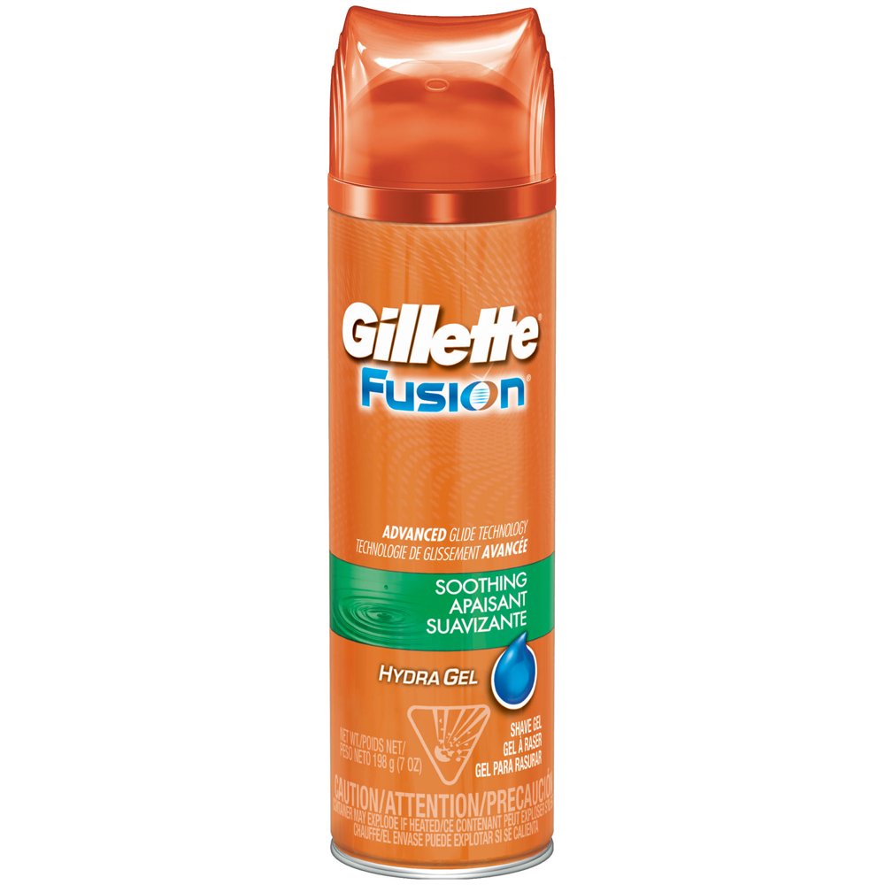 Gillette Fusion Hydra Gel Soothing Men's Shave Gel 7oz