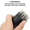 thumbnail image 3 of Professional Meat Tenderizer Tool with Stainless Steel Needles for Chicken, Steak, Beef - Kitchen Cooking Gadget for Faster Marinating - Easy Clean BBQ Accessory for Poultry, Pork, Fish, 3 of 9