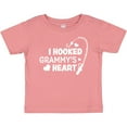 thumbnail image 3 of Inktastic I Hooked Grammy's Heart with Fishing Rod Boys or Girls Baby T-Shirt, 3 of 5