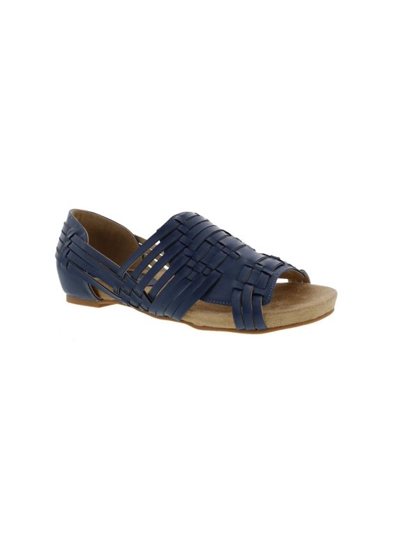 Bellini Native Women Dress Sandals In Blue Smooth