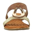 thumbnail image 3 of Lunar Womens Porto Wedge Heel Sandals, 3 of 4