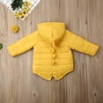 thumbnail image 2 of Toddler Kids Baby Boys Girls Dinosaur Hooded Coat Jacket Winter Toddler Thick Outwear, 2 of 7