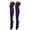E, variant on Women's Halloween Thigh High Socks Striped Over the Knee Stockings with 3d Pumpkin
