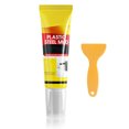 thumbnail image 2 of MMJ Waterproof Sealant White Caulk with Scraper for Bathroom Kitchen Silicone 3oz, 2 of 8