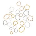 thumbnail image 4 of 96pcs Geometric Designed Ear Pendant DIY Hollow Charms Earrings DIY Accessories, 4 of 9