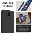 thumbnail image 4 of TUDIA LINNGrip for BLU View 3 Phone Case B140DL Shockproof Non-Slip - Black, 4 of 6