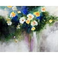 thumbnail image 2 of Ewan, Marie 18x15 White Modern Wood Framed Museum Art Print Titled - Fresh Green, 2 of 4