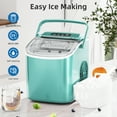 thumbnail image 3 of FREE VILLAGE Ice Makers Countertop,Portable Ice Maker Machine with Self-Cleaning,26.5lbs/24Hrs,6 Mins/9 Pcs Bullet Ice,Ice Scoop and Basket,Handheld Ice Maker for Kitchen/Home/Office/Party, 3 of 8