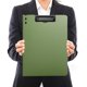 thumbnail image 5 of Carpeta escolar para estudiantes con clip, superficie de escritura gruesa y duradera para organizar tareas y tomar notas, ideal para usar en casa o en el aula. Aestivo | Verde | AESTIVO, 5 of 7