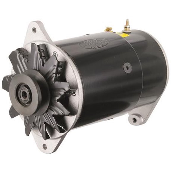 Powermaster Alternator/Generator 82051 Alternator/Generator; PowerGEN; GM Long Style; 75 Amp Alternator Within A Generator Style Casing; 12 Volts; 3/8 Inch Belt Width; Without Lamp Terminal; Black
