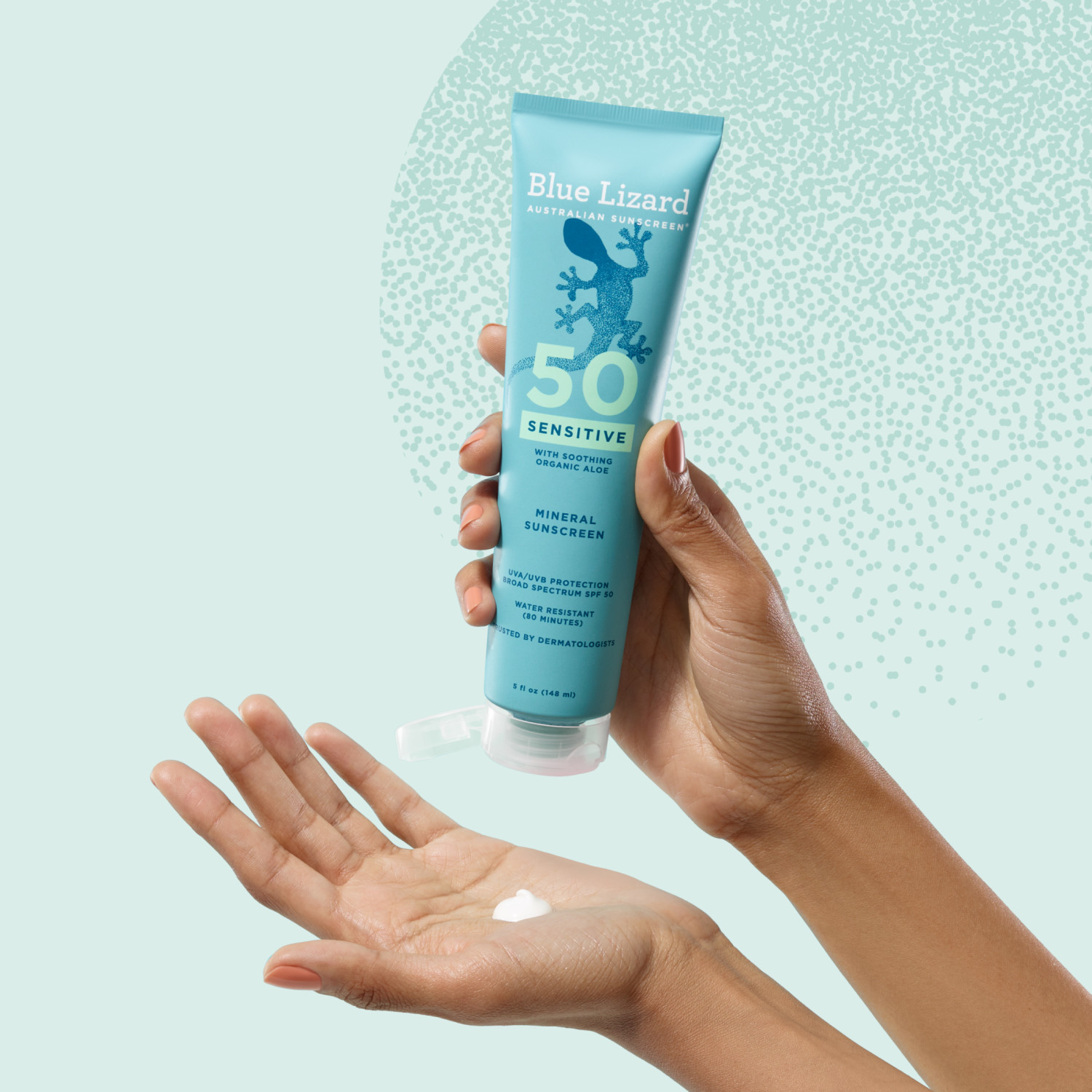 Blue Lizard Sensitive Mineral SPF 50 Sunscreen, 5 fl oz photo 5